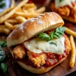 Easy Chicken Parmesan Sandwiches-Quick Dinner Delight First Image First Image
