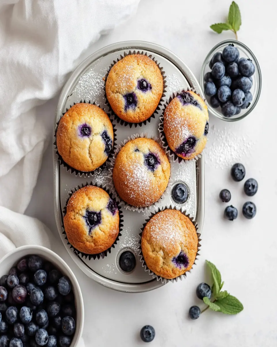 The Best Blueberry Muffins EVER First Image First Image