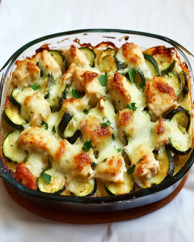 Chicken Zucchini Casserole First Image First Image