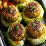 Sheet Pan Cabbage Burgers First Image First Image
