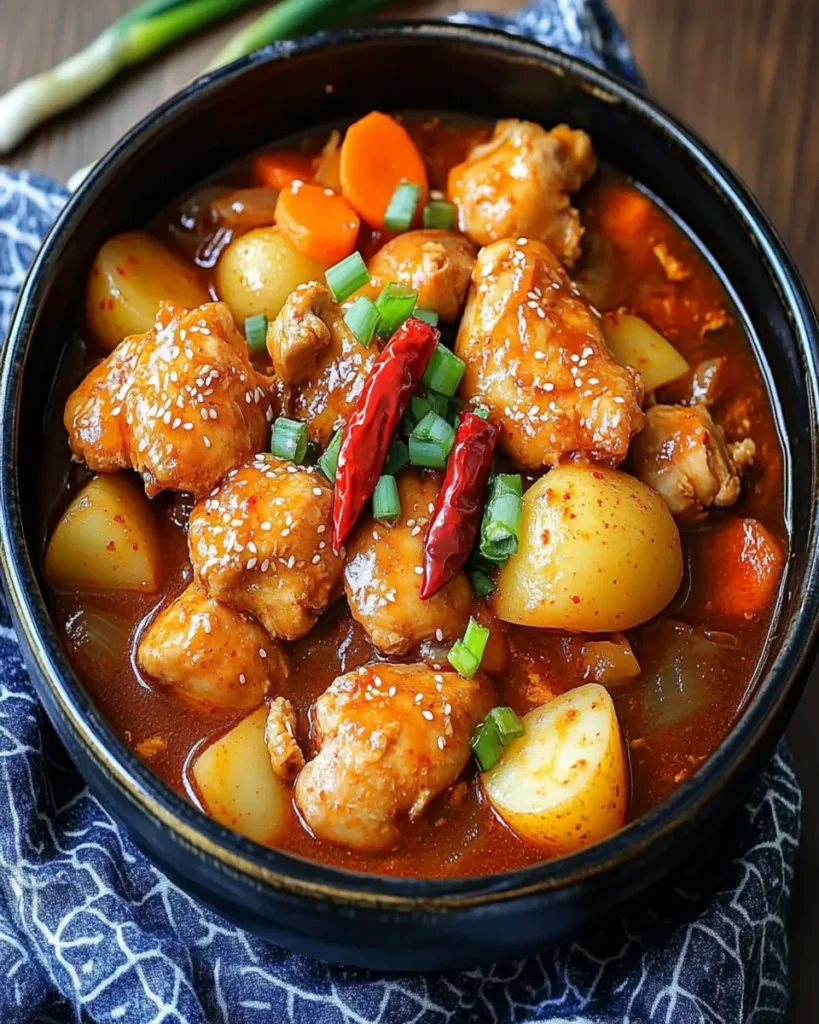 Spicy Korean Chicken Stew: A 30-Min Comfort Food Classic First Image First Image