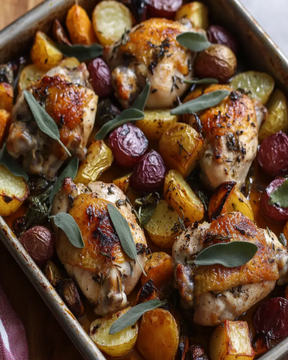 Chicken & Sage Traybake First Image First Image