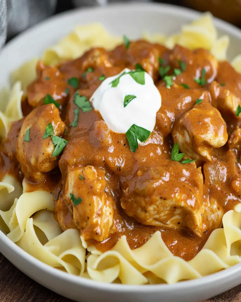 Hungarian Chicken Paprikash Recipe First Image First Image