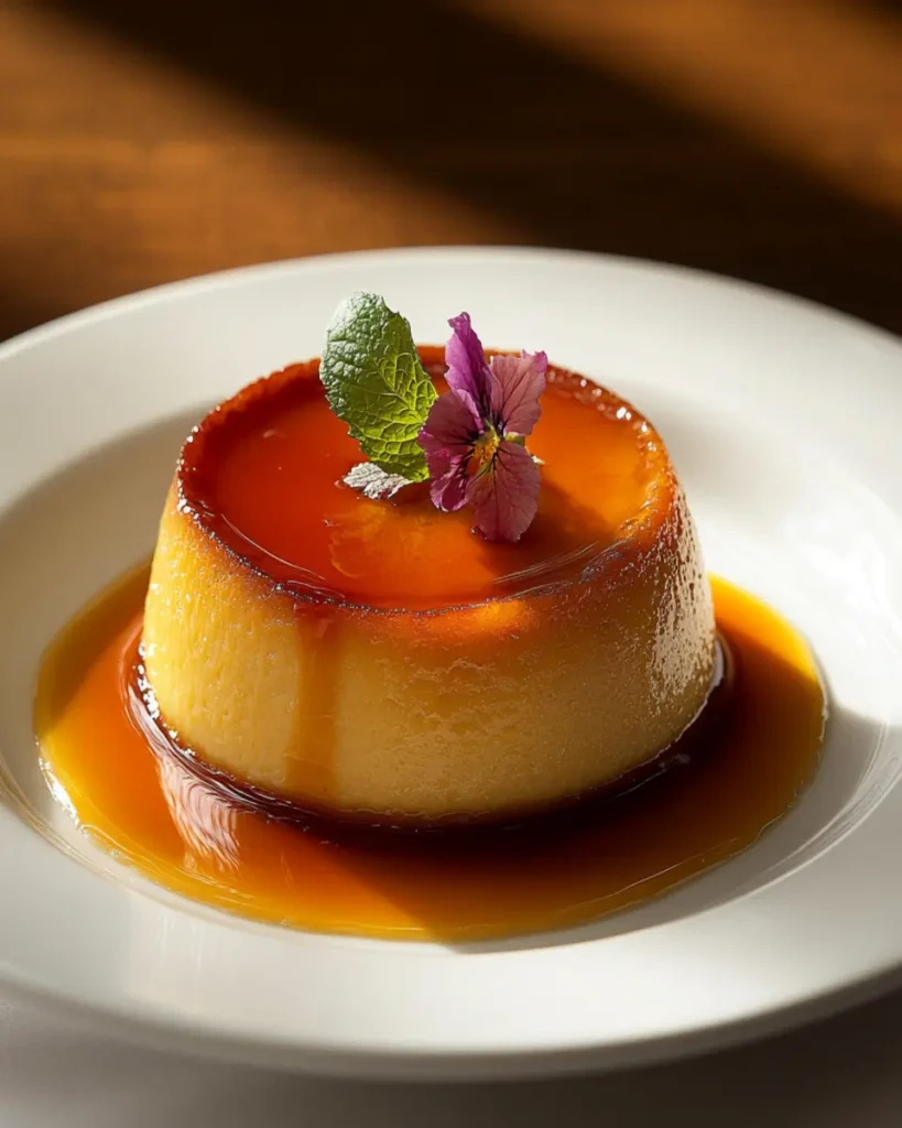 Spanish Flan First Image First Image