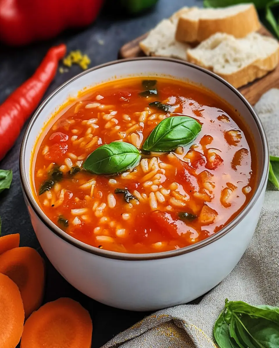 Tomato Rice Soup First Image First Image