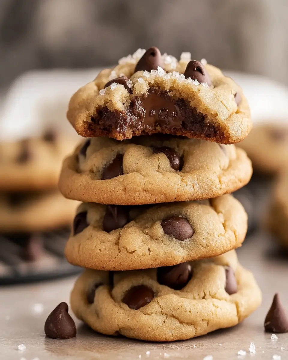 BEST No Egg Chocolate Chip Cookies (With Cream Cheese) First Image First Image