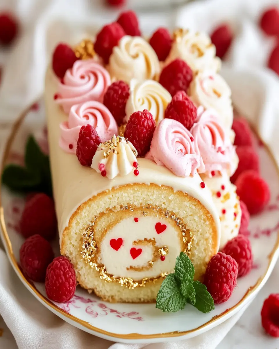 Champagne Cake Roll First Image First Image