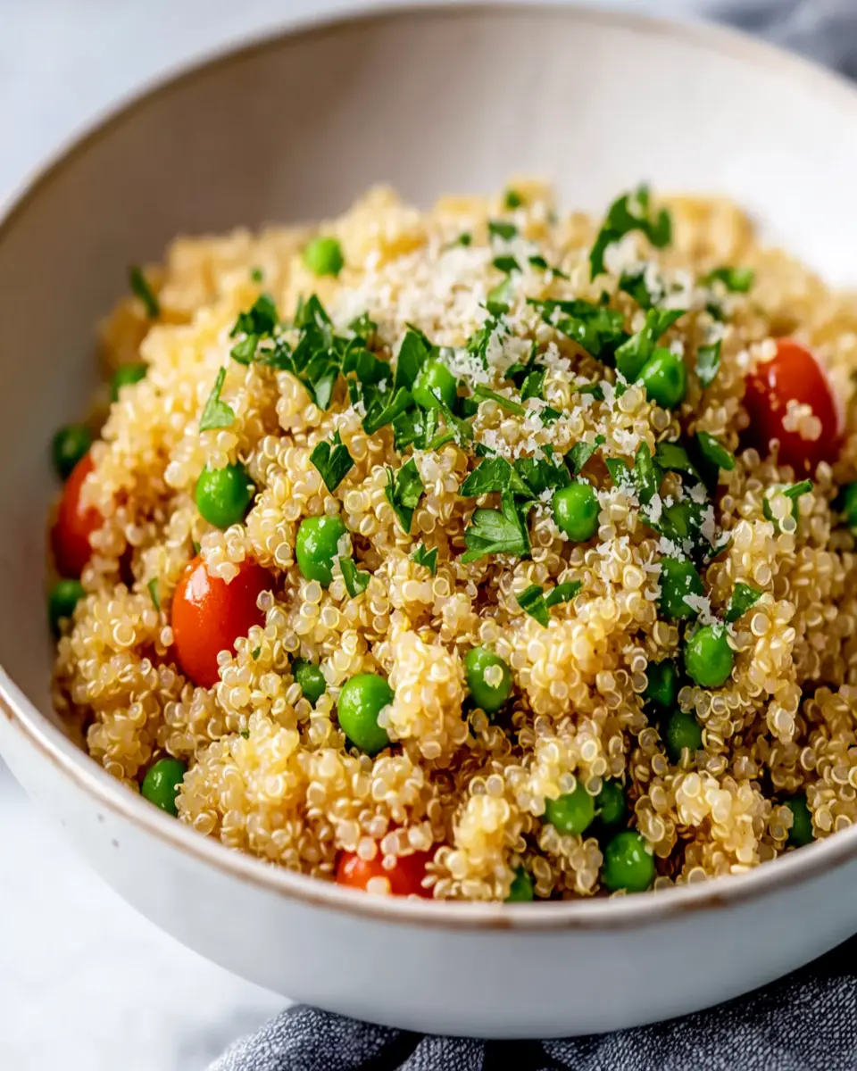 5-Ingredient Garlic Butter Quinoa First Image First Image