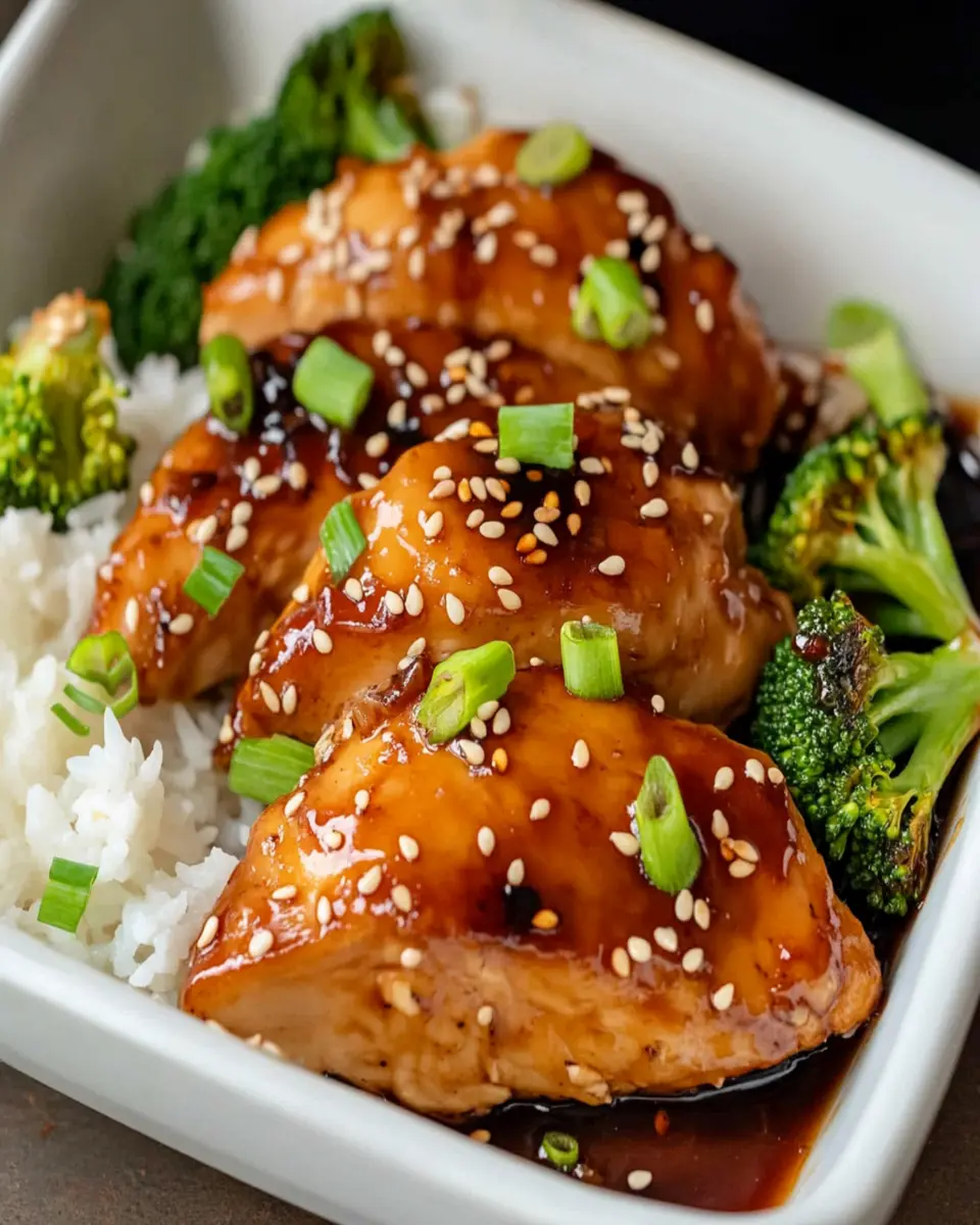 Baked Teriyaki Chicken First Image First Image