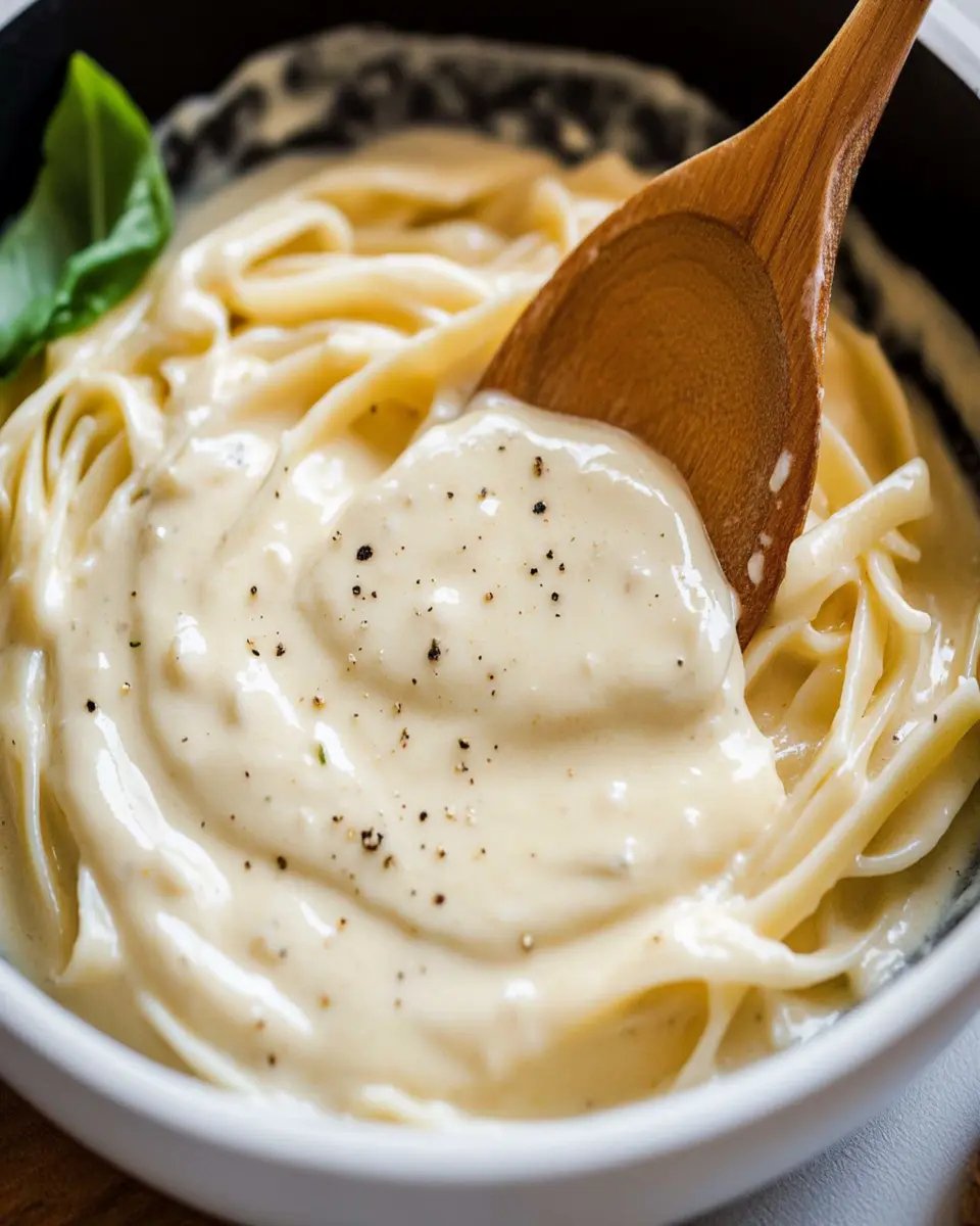 Best Homemade Alfredo Sauce Recipe First Image First Image