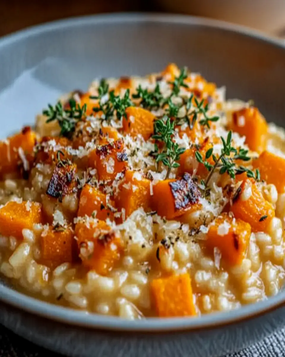 Sweet Potato & Thyme Risotto: Creamy, Comforting Bliss! First Image First Image