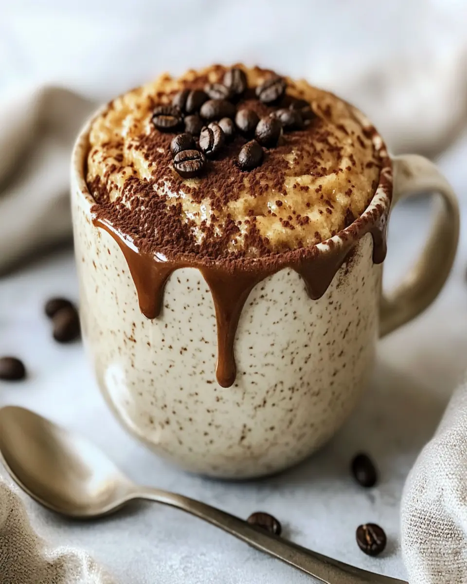 Keto Espresso Mug Cake First Image First Image