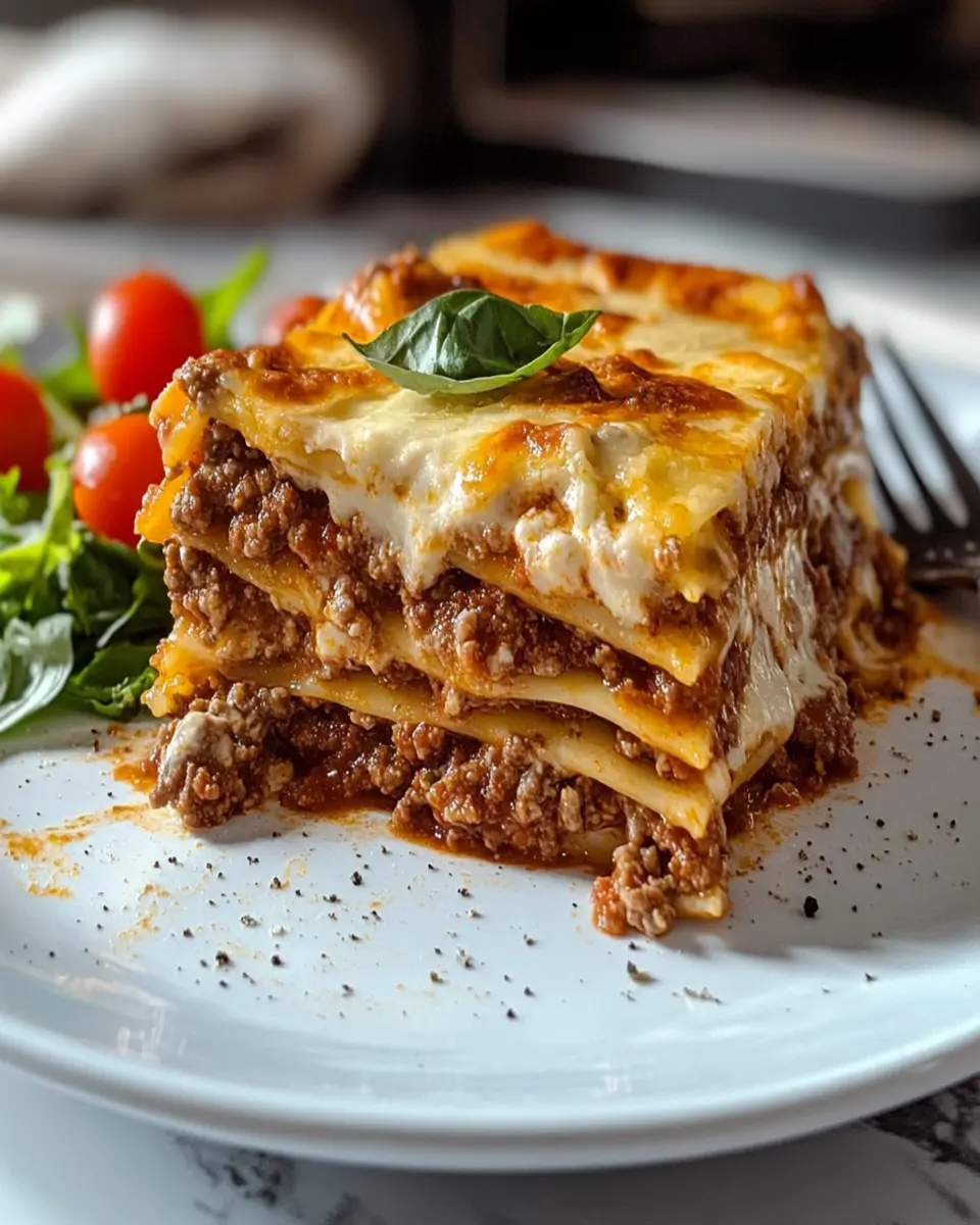 The Best Homemade Lasagna Recipe First Image First Image
