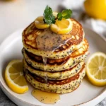 Lemon Pancakes With Poppy Seeds First Image First Image