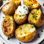 Air Fryer Baked Potatoes First Image First Image