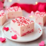 Pink Valentine’s Day Fudge Recipe First Image First Image