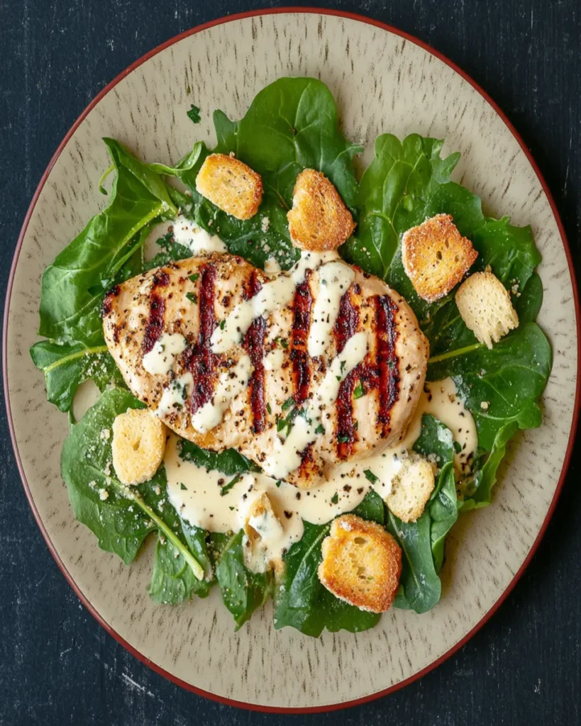 Indulgent Caesar Chicken Recipe First Image First Image