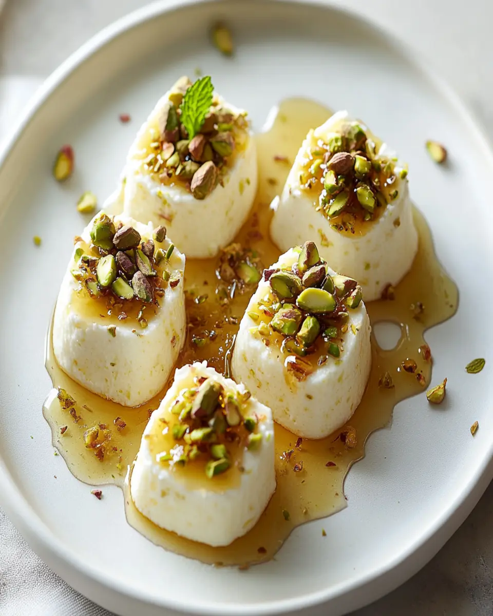 Ricotta Pistachio Honey Bites First Image First Image