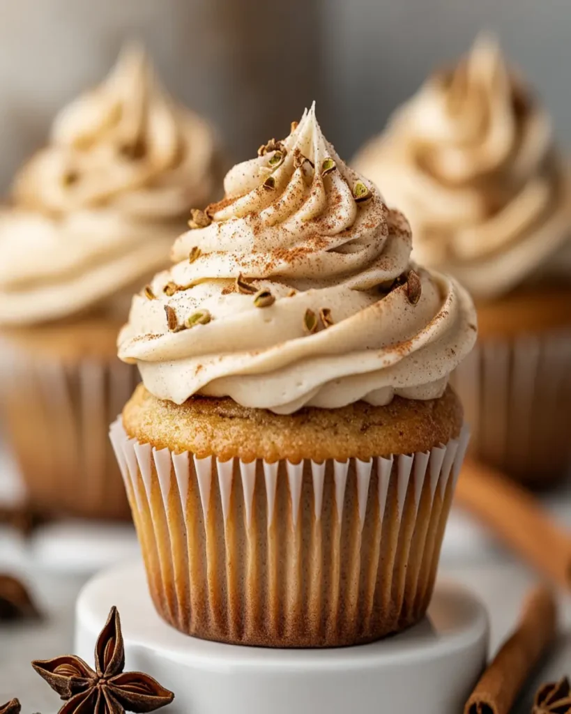Chai Latte Cupcakes First Image First Image