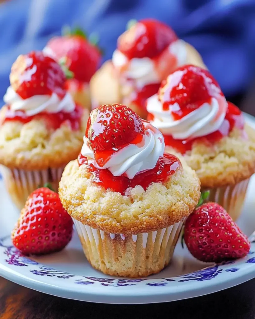 Strawberry Shortcake Muffins First Image First Image