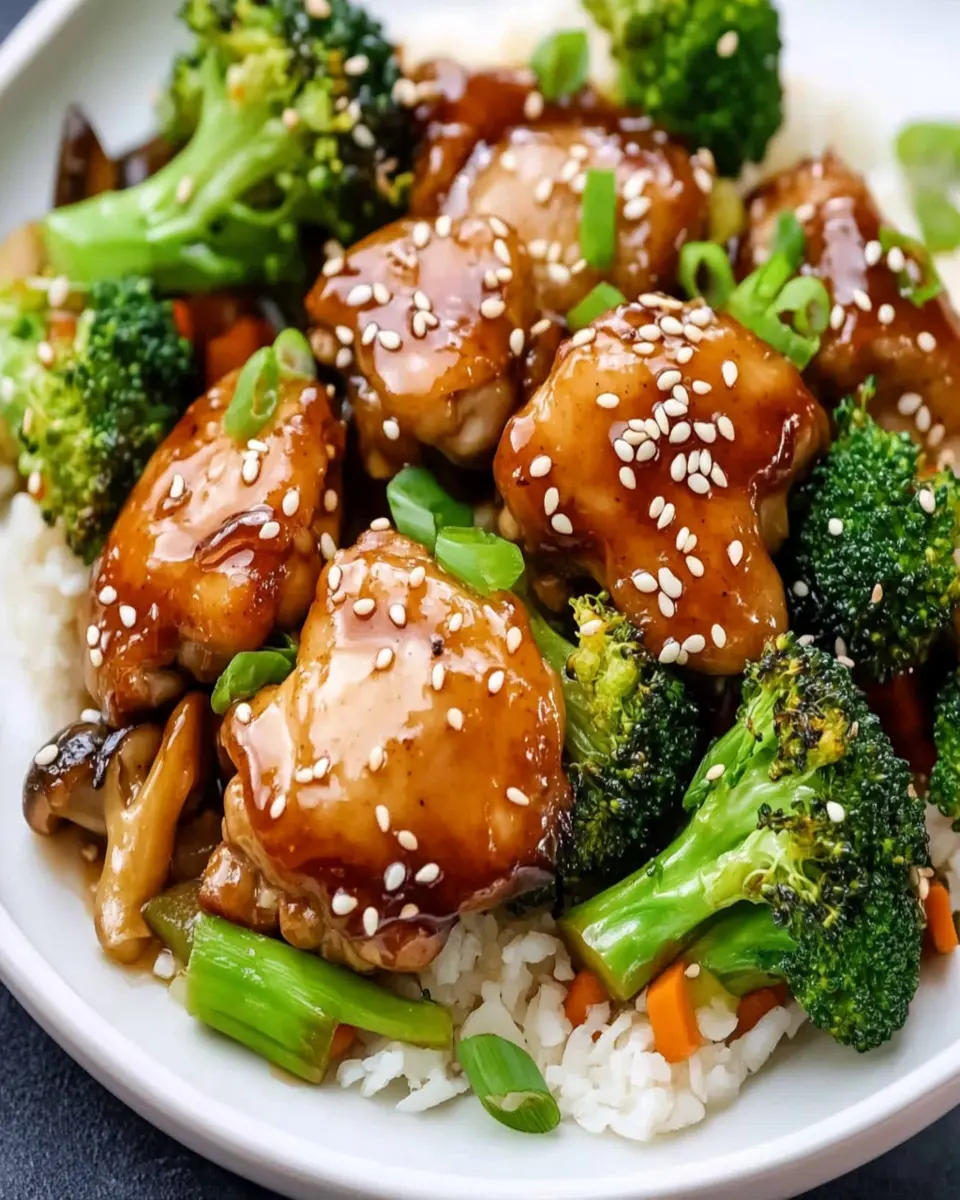 Teriyaki Chicken Thighs First Image First Image