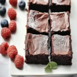 Healthy Brownies First Image First Image