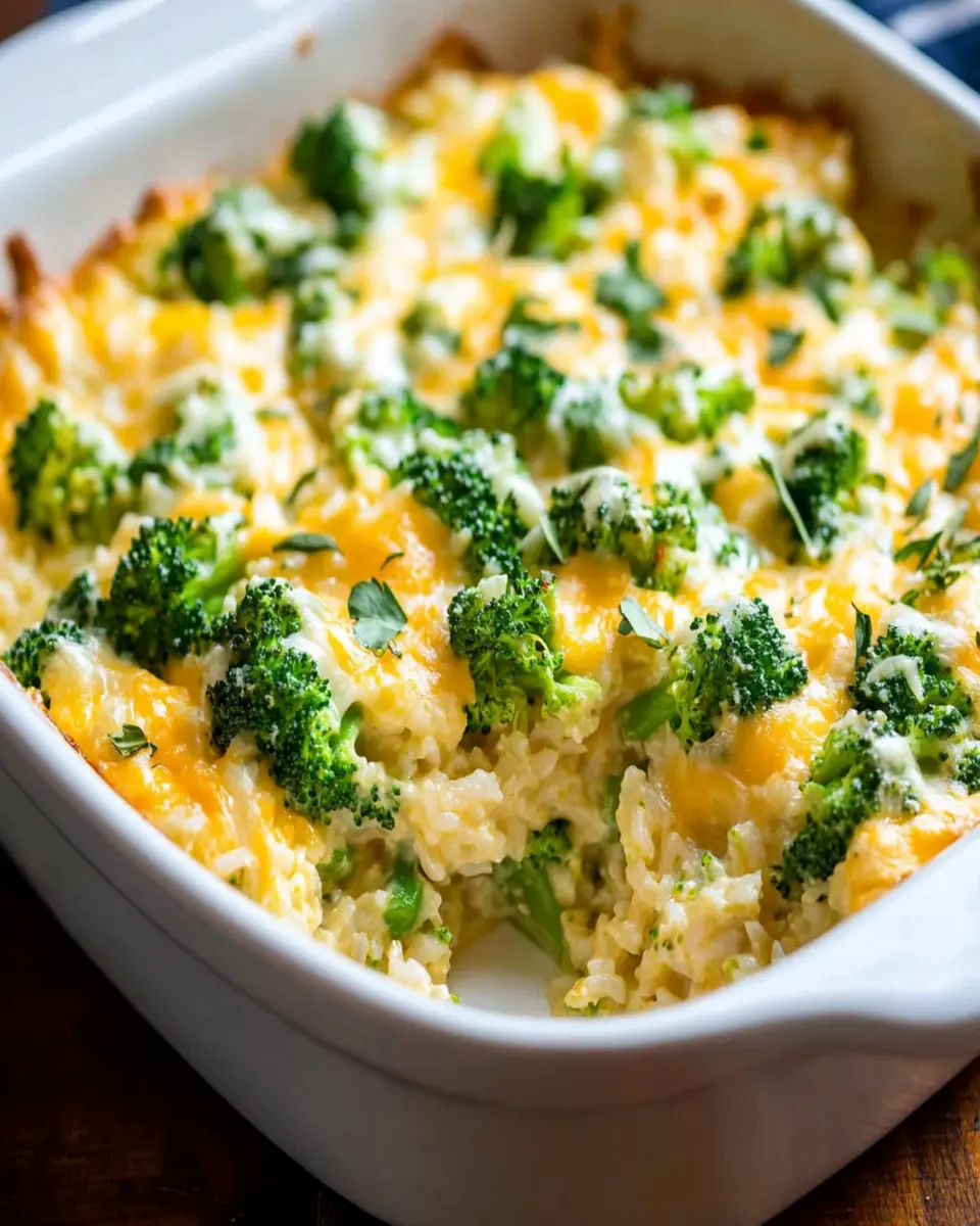 Broccoli Rice Casserole First Image First Image