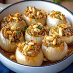 Stuffed Onions with Rice and Pine Nuts First Image First Image