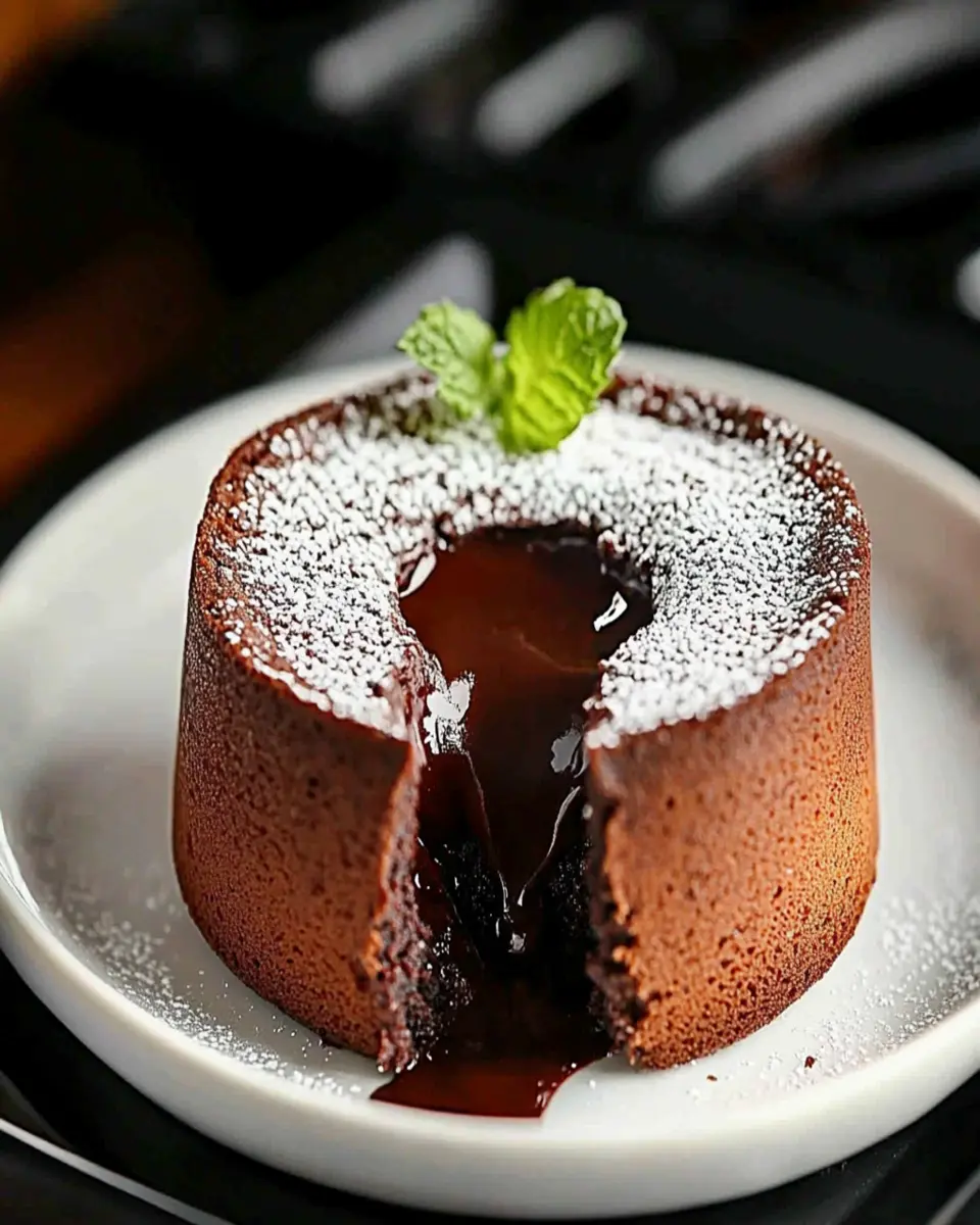 Air Fryer Lava Cake First Image First Image