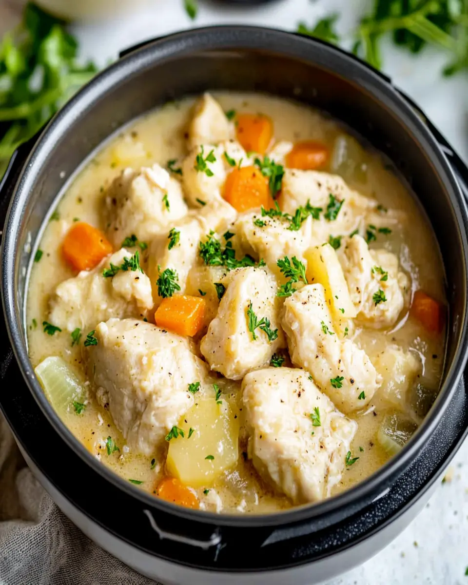 Instant Pot Chicken and Dumplings First Image First Image