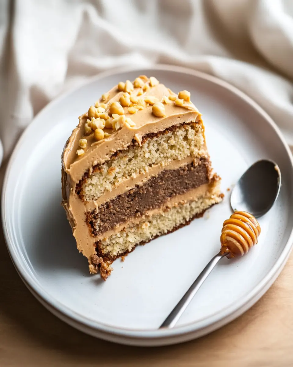 Peanut Butter Chickpea Cake (gluten-free) First Image First Image