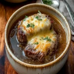 Melt-in-Your-Mouth French Onion Beef Short Rib Soup First Image First Image