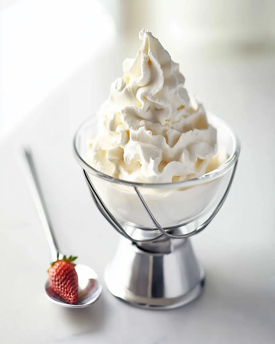 How to Make Whipped Cream First Image First Image