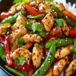 Fiery Garlic Chicken Stir Fry: Spicy Delight in 30 Minutes First Image First Image