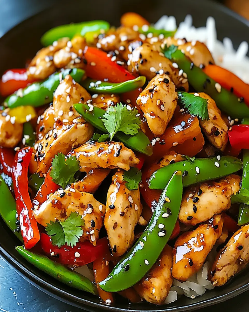 Fiery Garlic Chicken Stir Fry: Spicy Delight in 30 Minutes First Image First Image