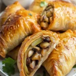 Chinese Style Mushroom Leek Pockets First Image First Image