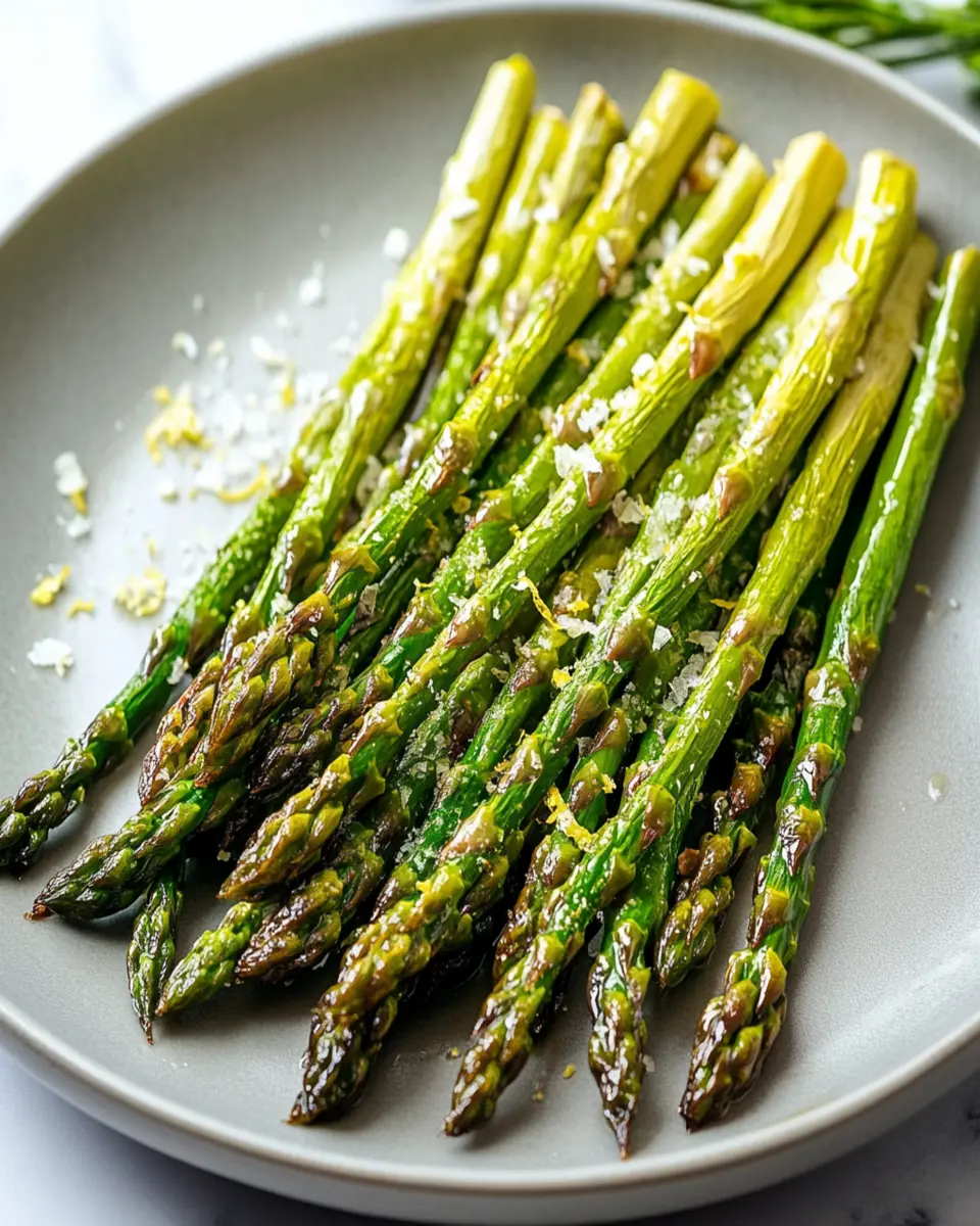 Easy Roasted Asparagus First Image First Image