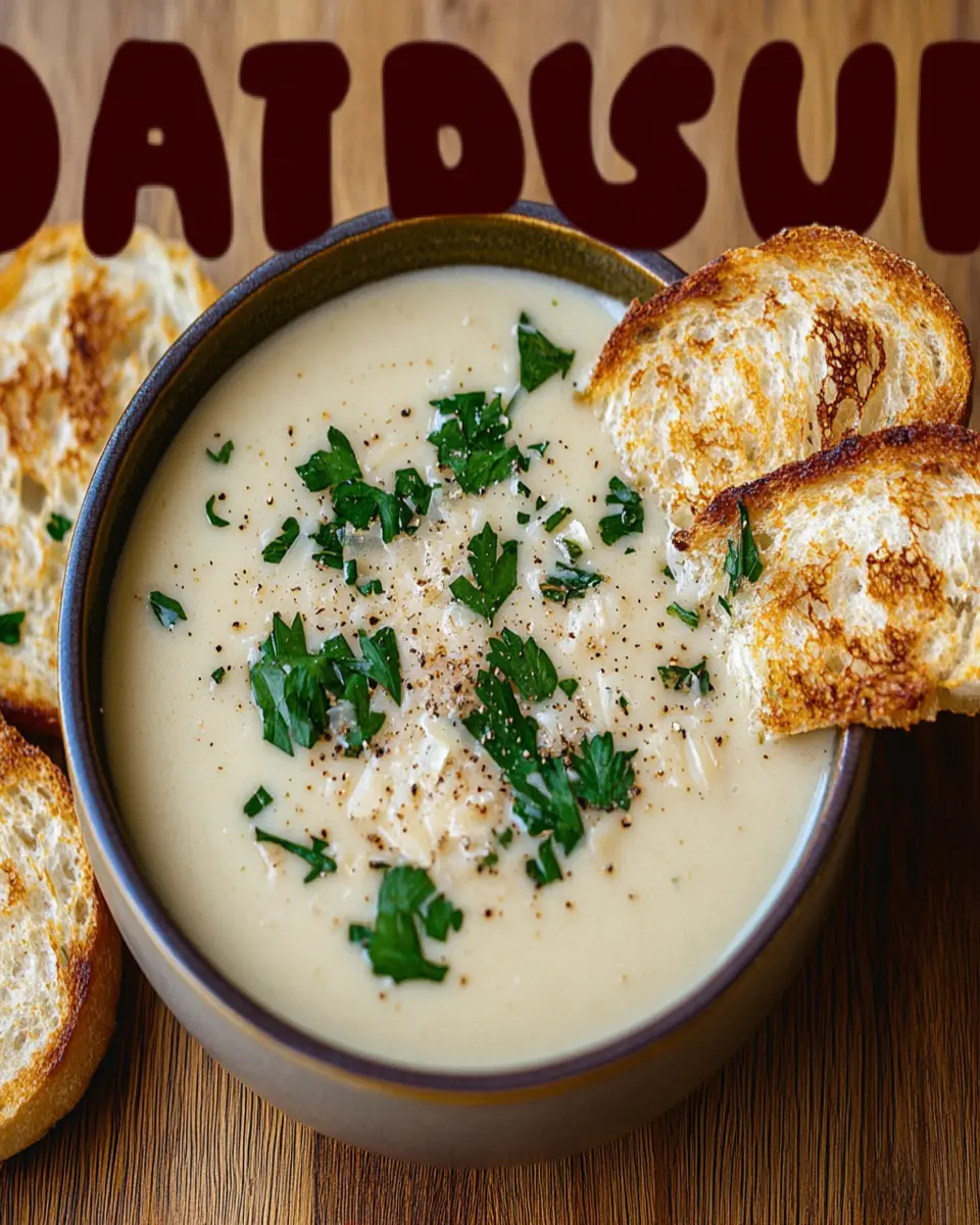 Garlic Bread Soup Recipe First Image First Image