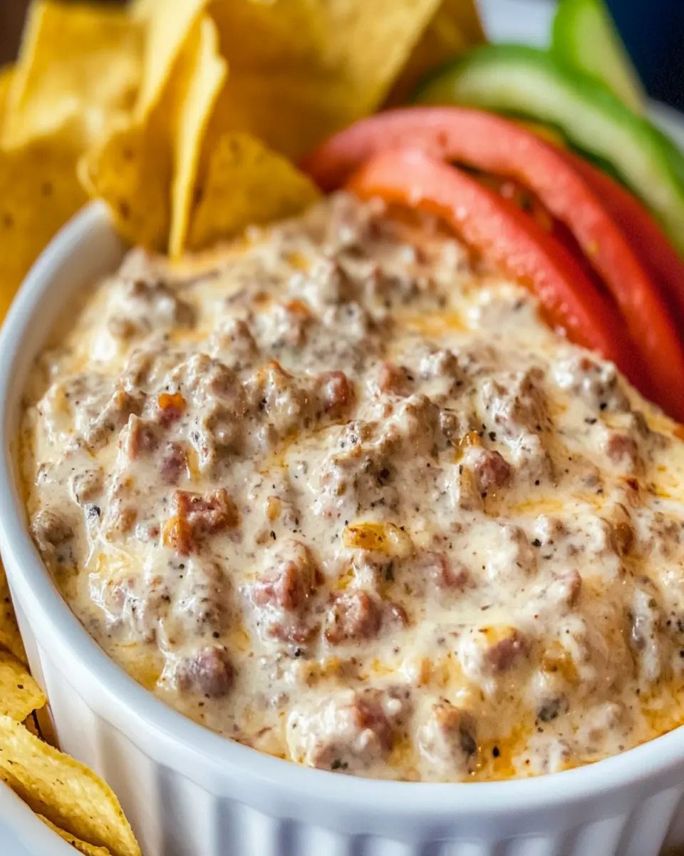 Hot Sausage Dip First Image First Image