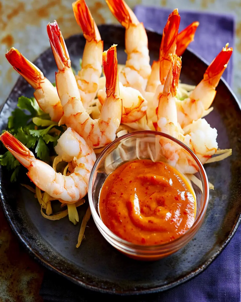 Shrimp with Sriracha Cocktail Sauce First Image First Image