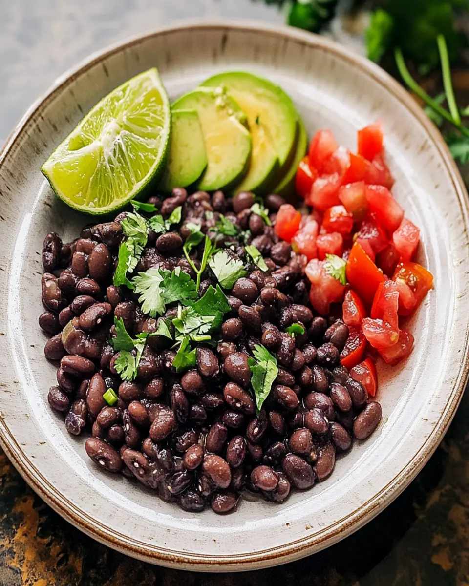 Black Beans Recipe First Image First Image