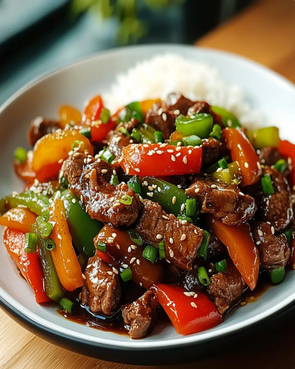 Easy Blackstone Cowboy Beef Stir Fry Recipe in Simple Steps First Image First Image