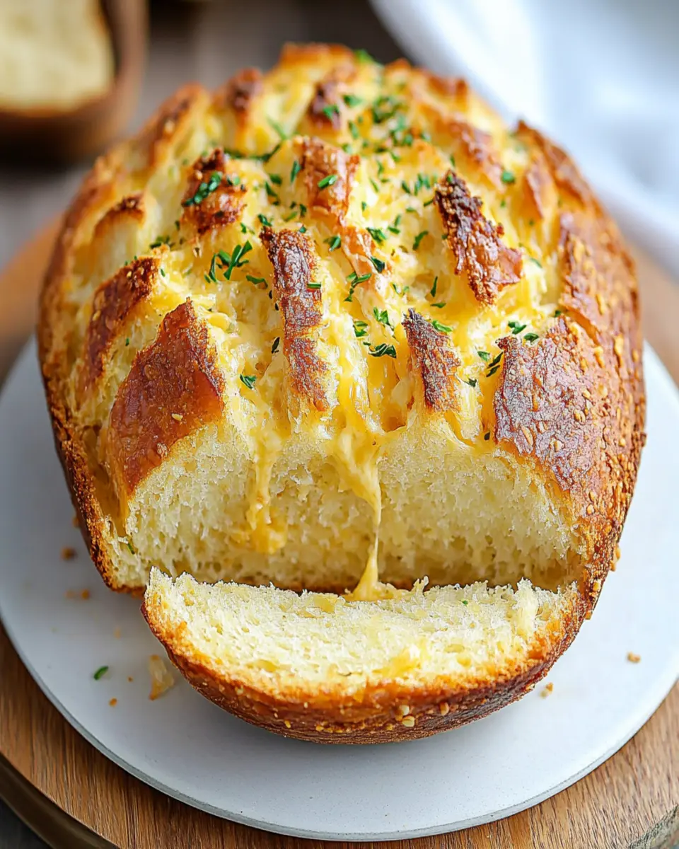 Cheesy Onion Bread First Image First Image