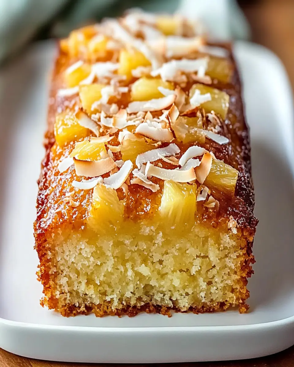 Cozy Pineapple Coconut Bread Recipe First Image First Image