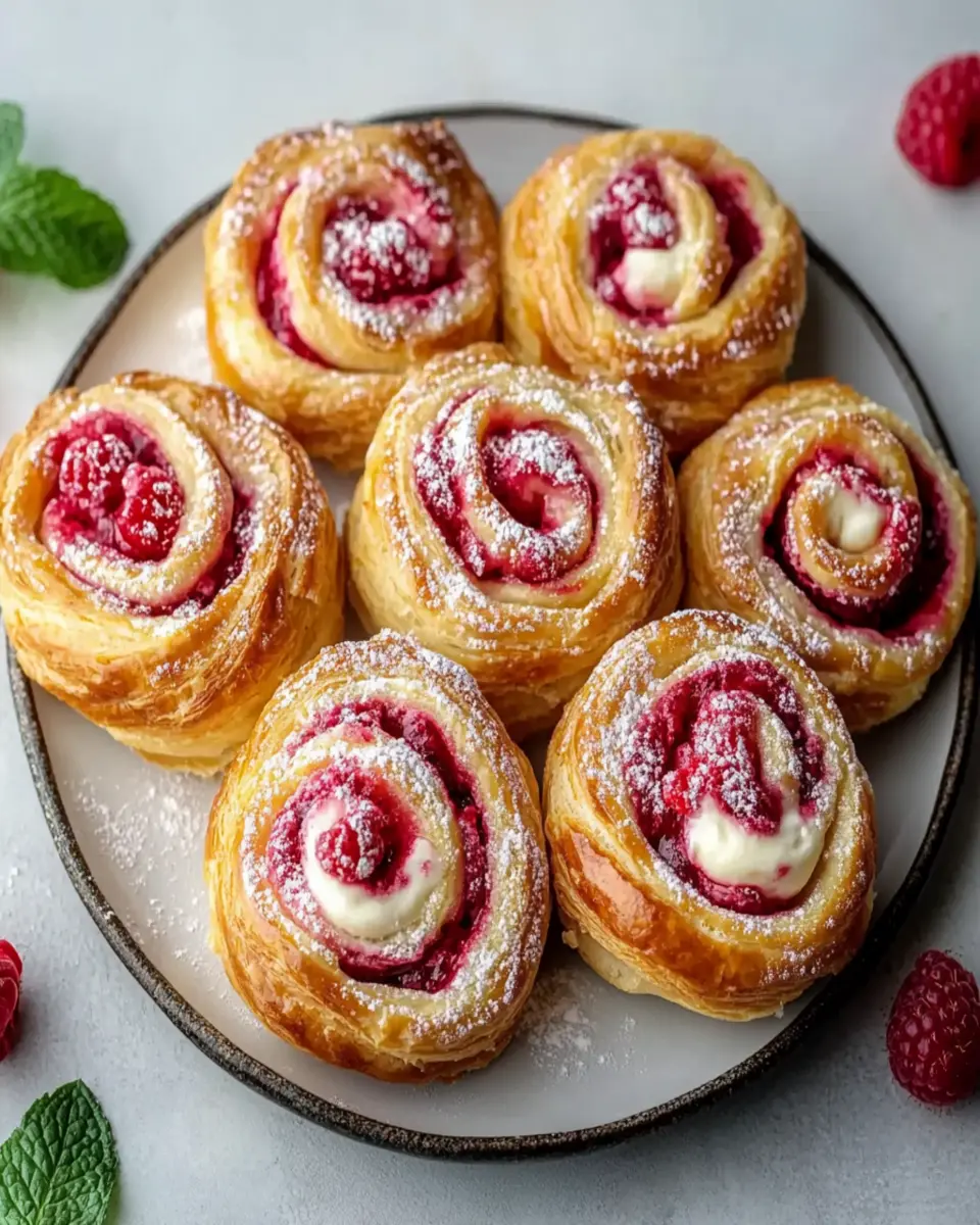 Sourdough Discard Raspberry Cream Cheese Danishes First Image First Image