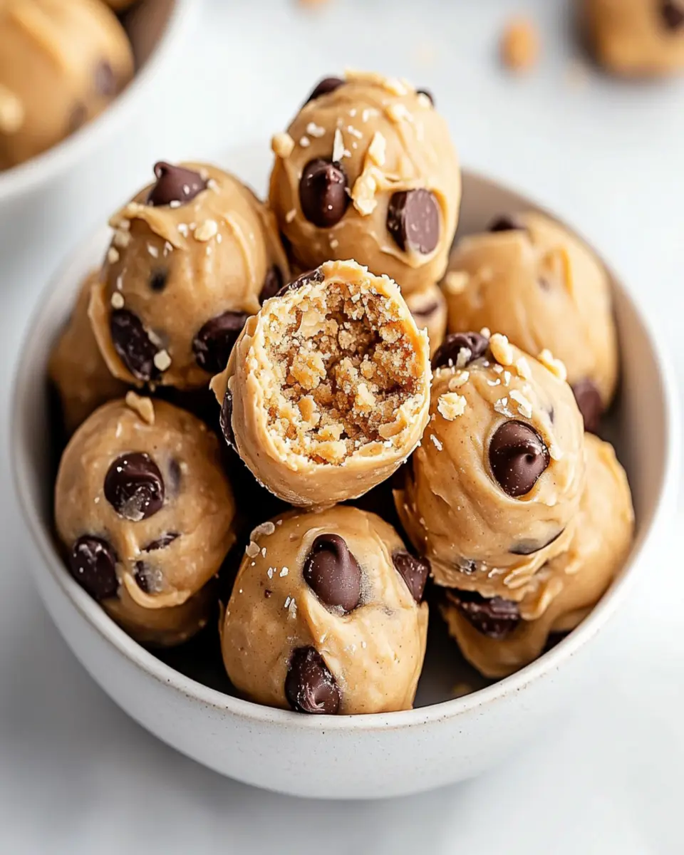 Peanut Butter Cookie Dough Bites First Image First Image
