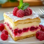 RASPBERRY VANILLA CUSTARD SLICE: Try This Refreshing Treat! First Image First Image