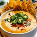Homemade Nacho Cheese Dip First Image First Image