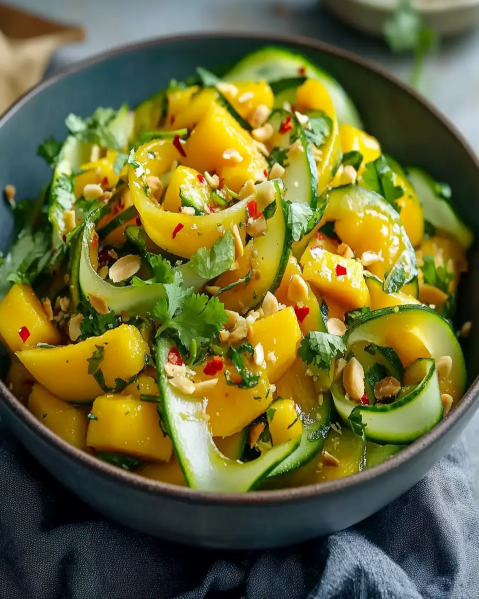 Thai Mango Cucumber Salad First Image First Image