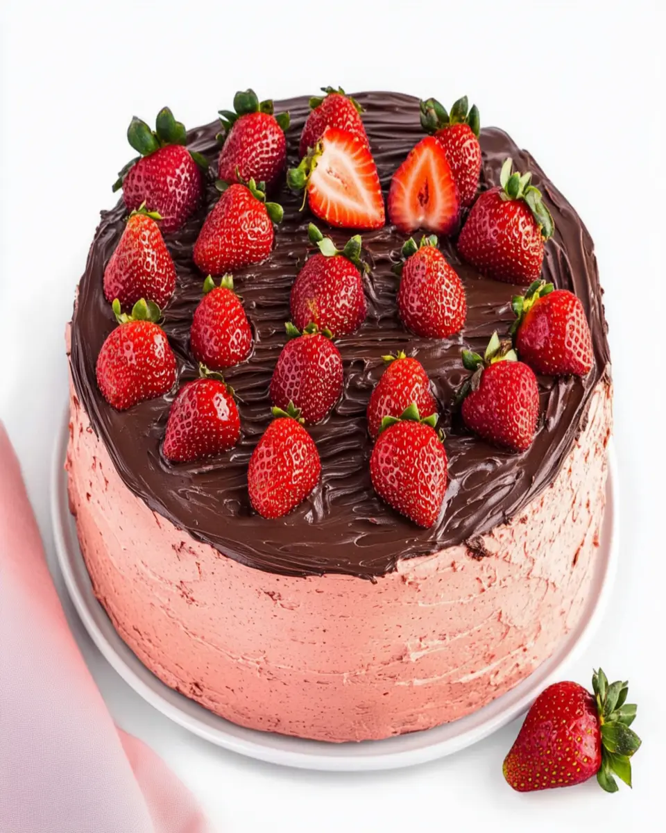 Chocolate Strawberry Cake First Image First Image